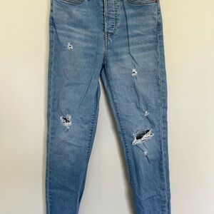 Levi's Light Blue Straight Leg Jeans